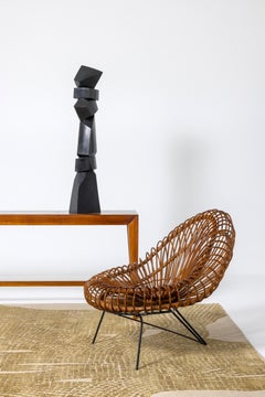 Contemporary Bronze Sculptures Louange III by Bertrand Créac'h