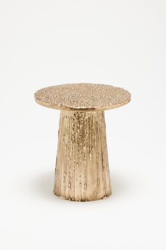 Table d'Appoint Contemporaine en Bronze "Champagne" par Colo, France