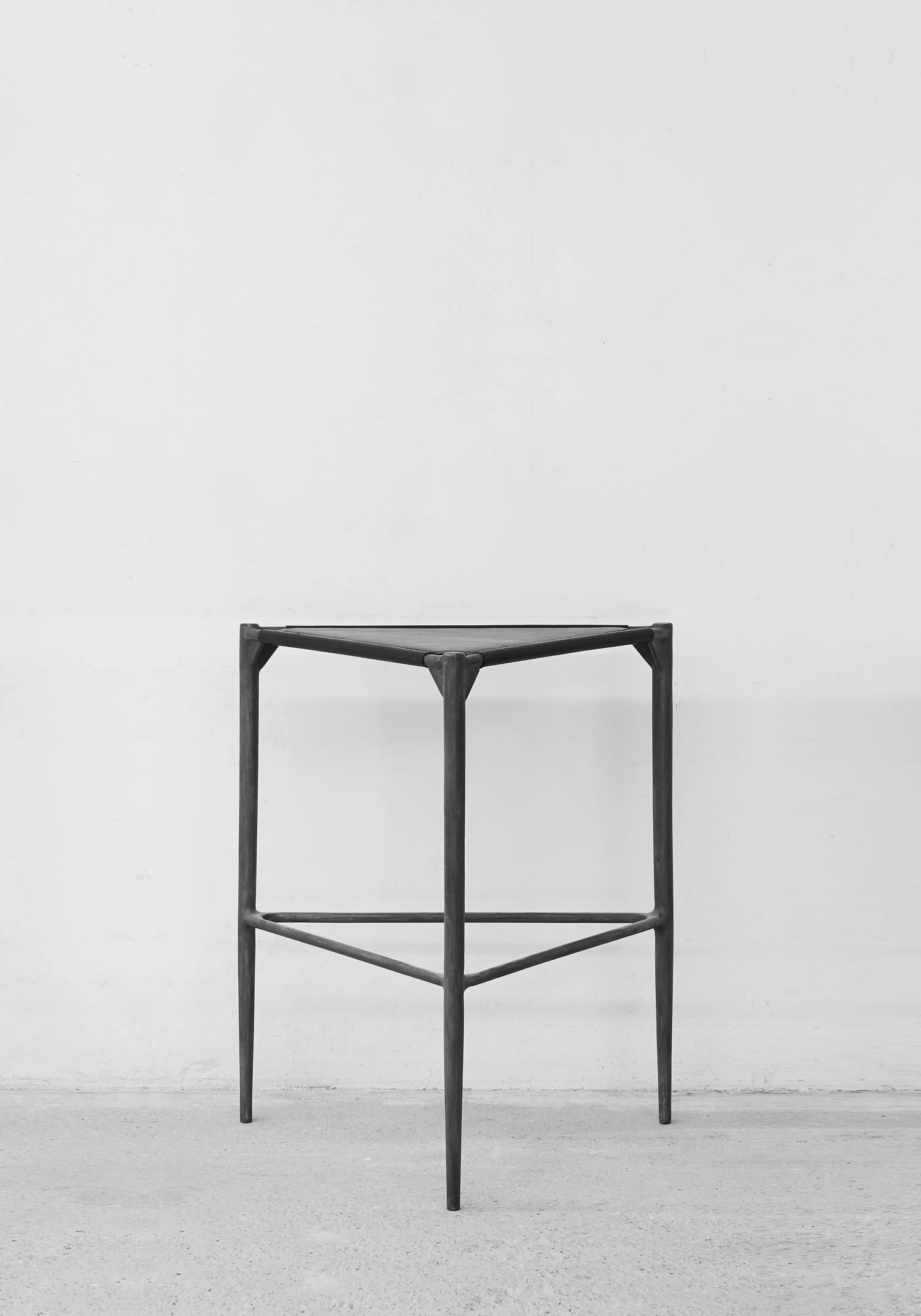 Taburete contemporáneo de bronce, taburete de bar Alchemy de Rick Owens Moderno en venta