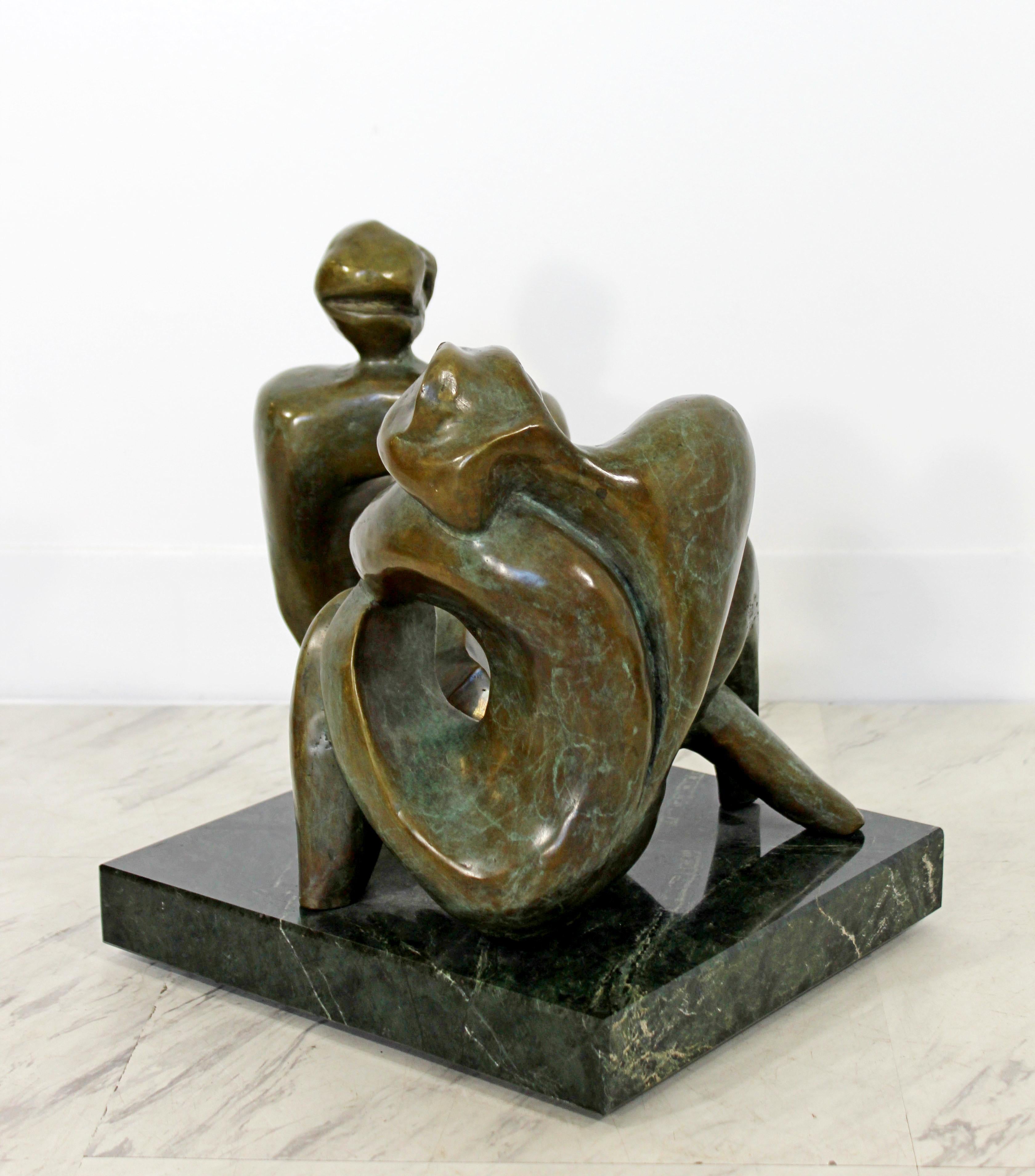 Contemporary Bronze Table Sculpture of Women Jean Jacques Porret Prologue 2/8 1