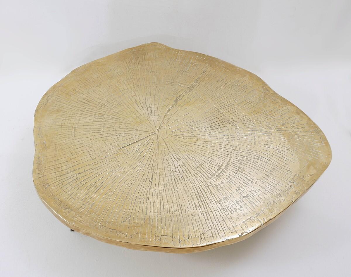 Contemporary Bronze Tree Trunk Coffee Table, Belgium In New Condition In Brussels, BE