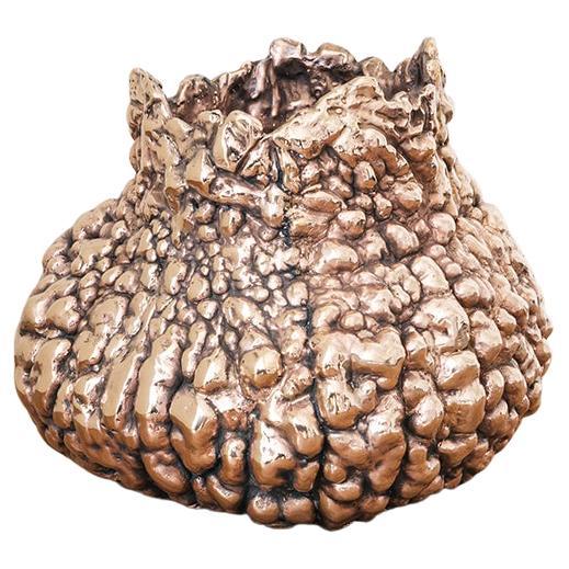 Vase-bulle contemporain en bronze de Clotilde Ancarani, 2022