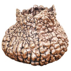 Vase-bulle contemporain en bronze de Clotilde Ancarani, 2022