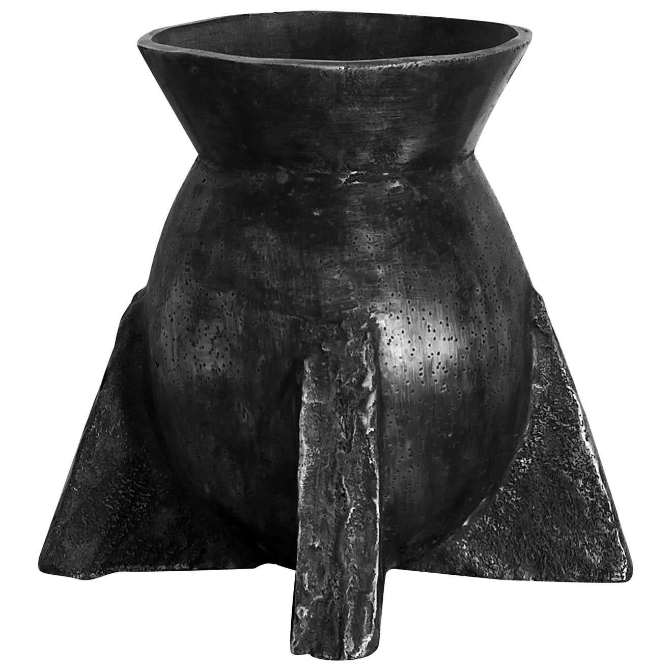 Organic Modern Contemporary Bronze Vase, Evase by Rick Owens For Sale