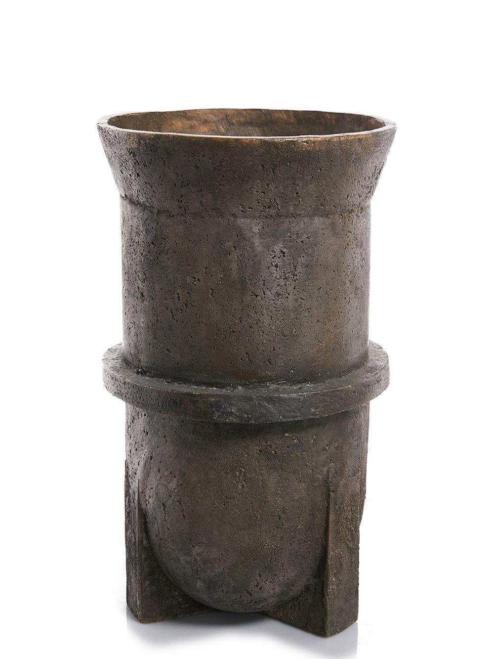 Contemporary Bronze Vase, Urn by Rick Owens For Sale 3