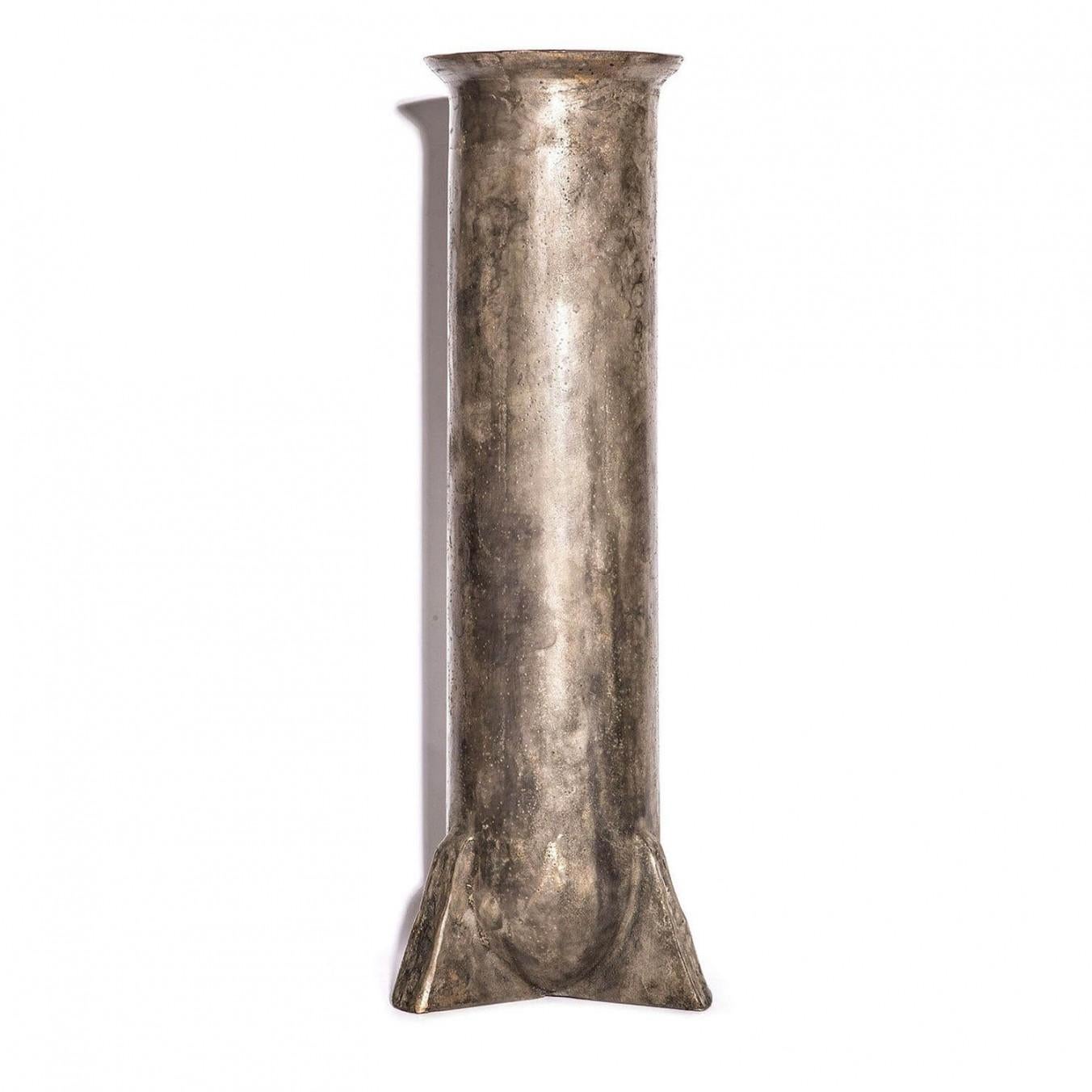 Contemporary Bronze Vase, Urnette by Rick Owens For Sale 4