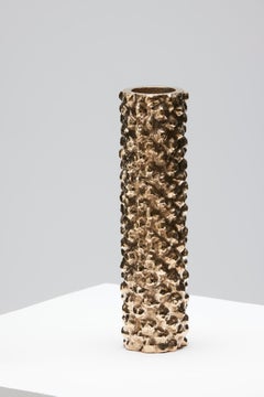 Contemporary Bronze Vases "Rocaiille"