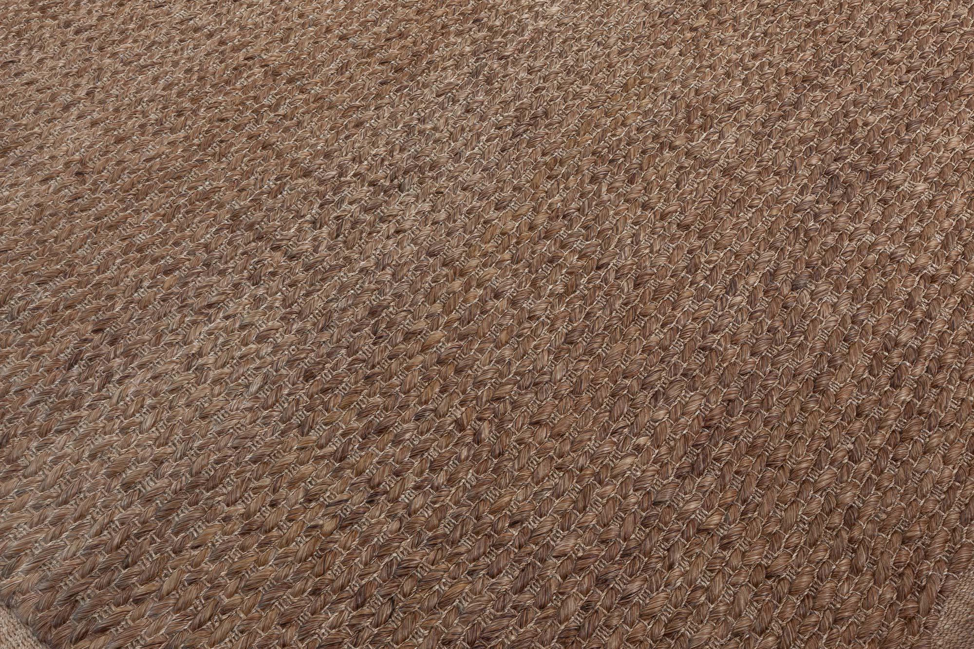 Contemporary Brown Abaca Rug by Doris Leslie Blau In New Condition For Sale In New York, NY