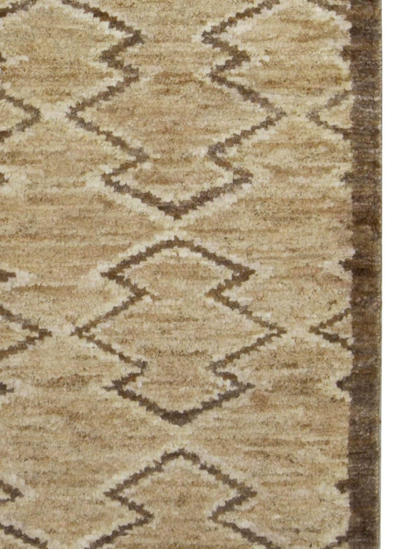Tan Aztec Rug Contemporary Brown Aztec Handmade Hemp Rug by Doris Leslie Blau For ...
