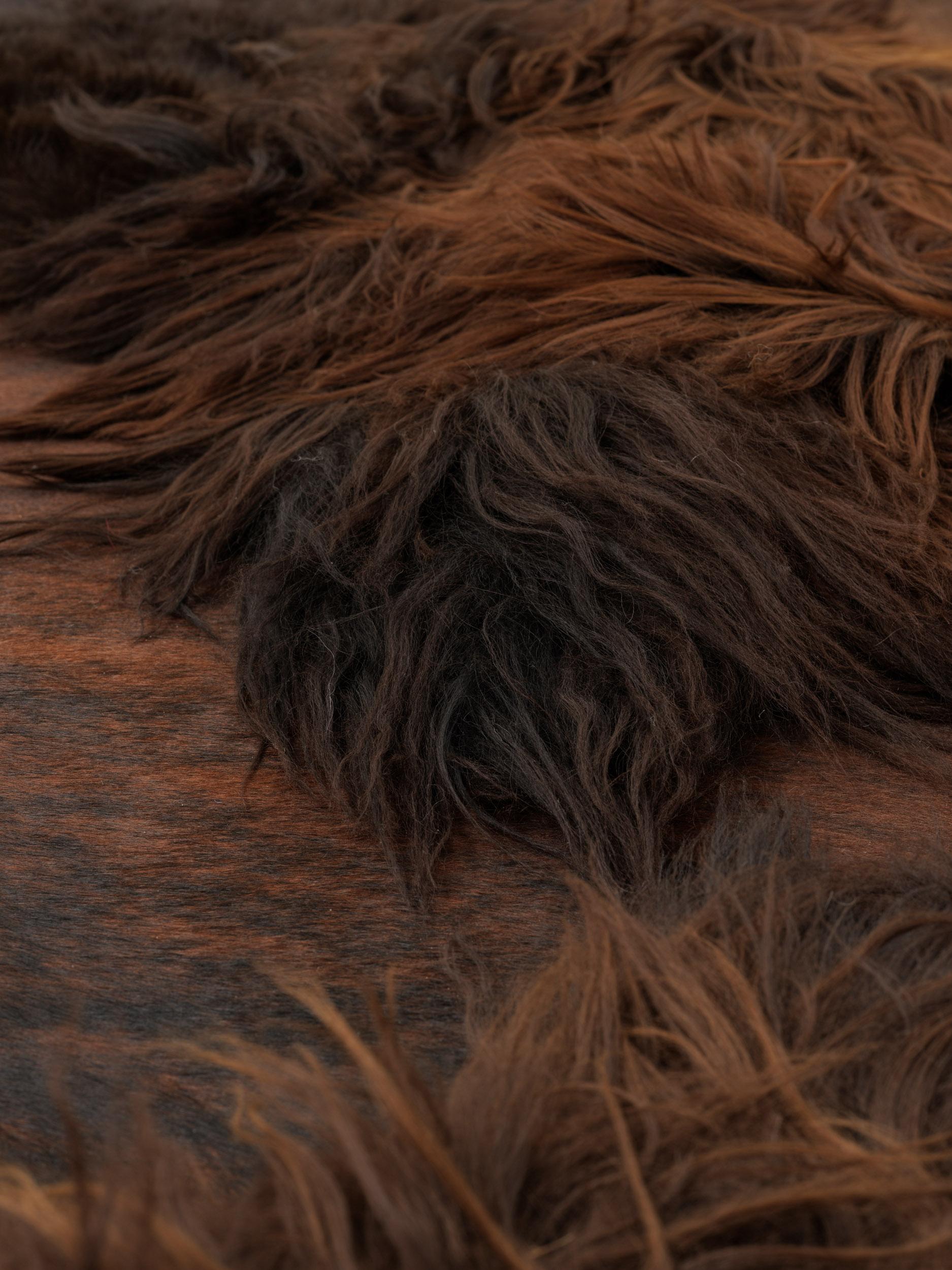 Contemporary Brown Sheep skin customisable In New Condition For Sale In 1204, CH