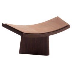 Contemporary Brown Stool 'Coba' by Carmworks, Customizable