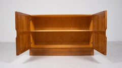 Contemporary Brutalist Sideboard, Ash, Italy.