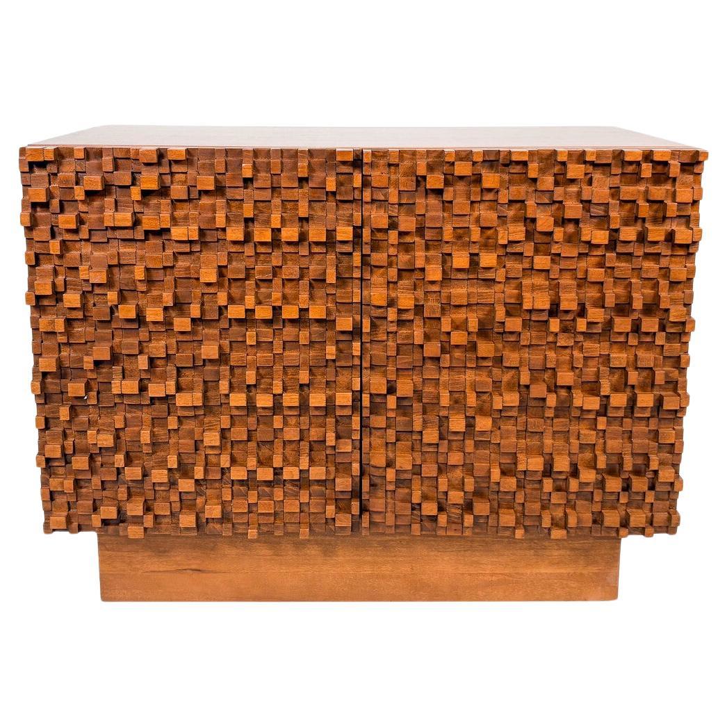 Zeitgenössisches brutalistisches Sideboard, Italien im Angebot