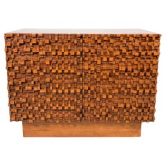 Zeitgenössisches brutalistisches Sideboard, Italien