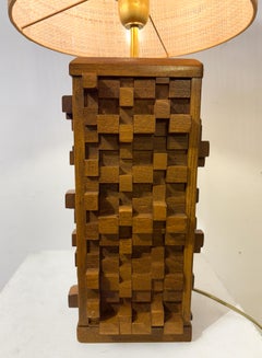 Contemporary Brutalist Table Lamp, Italy