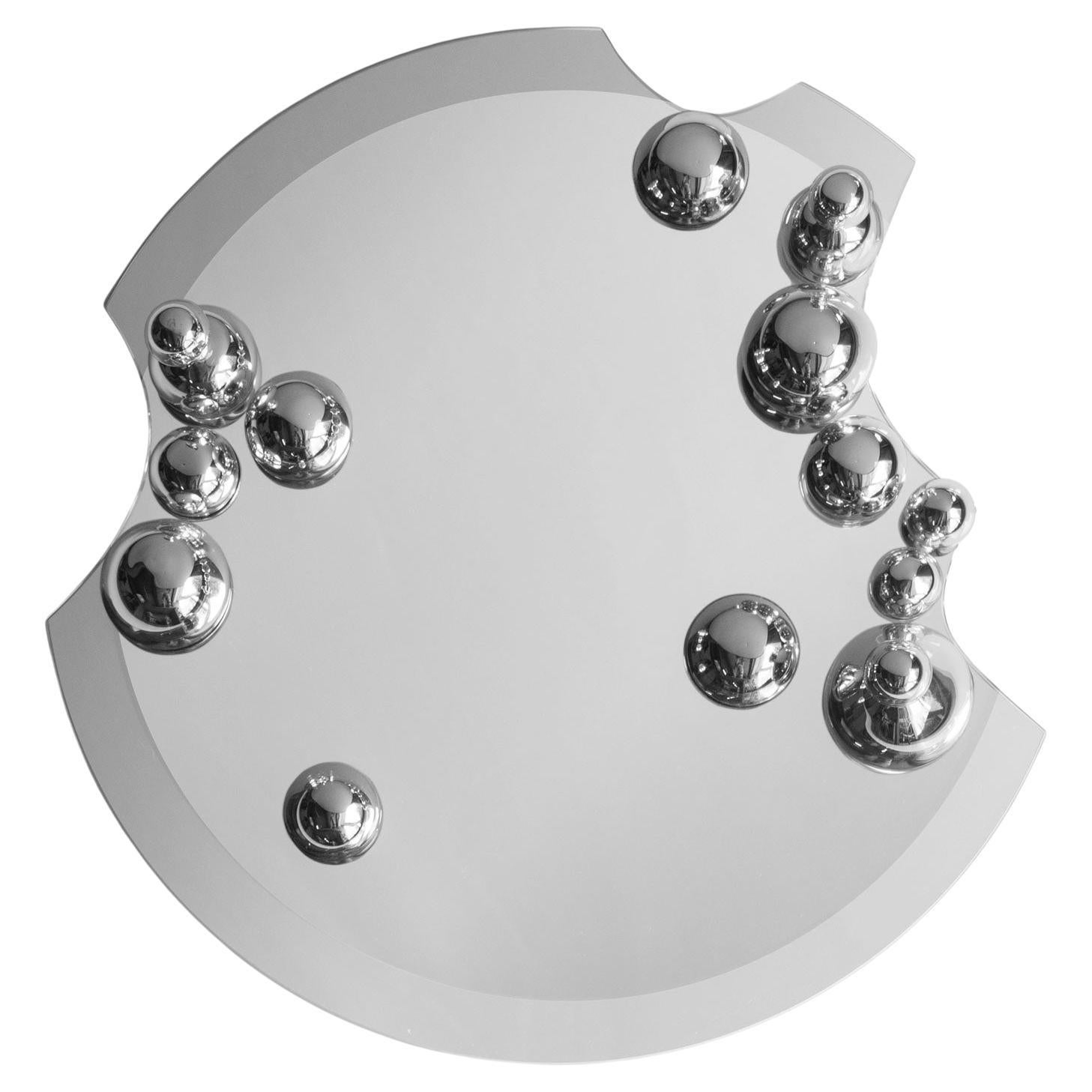 Contemporary 'Bubble Mirror' Handmade Mirror by Simone Crestani Playful Elegant