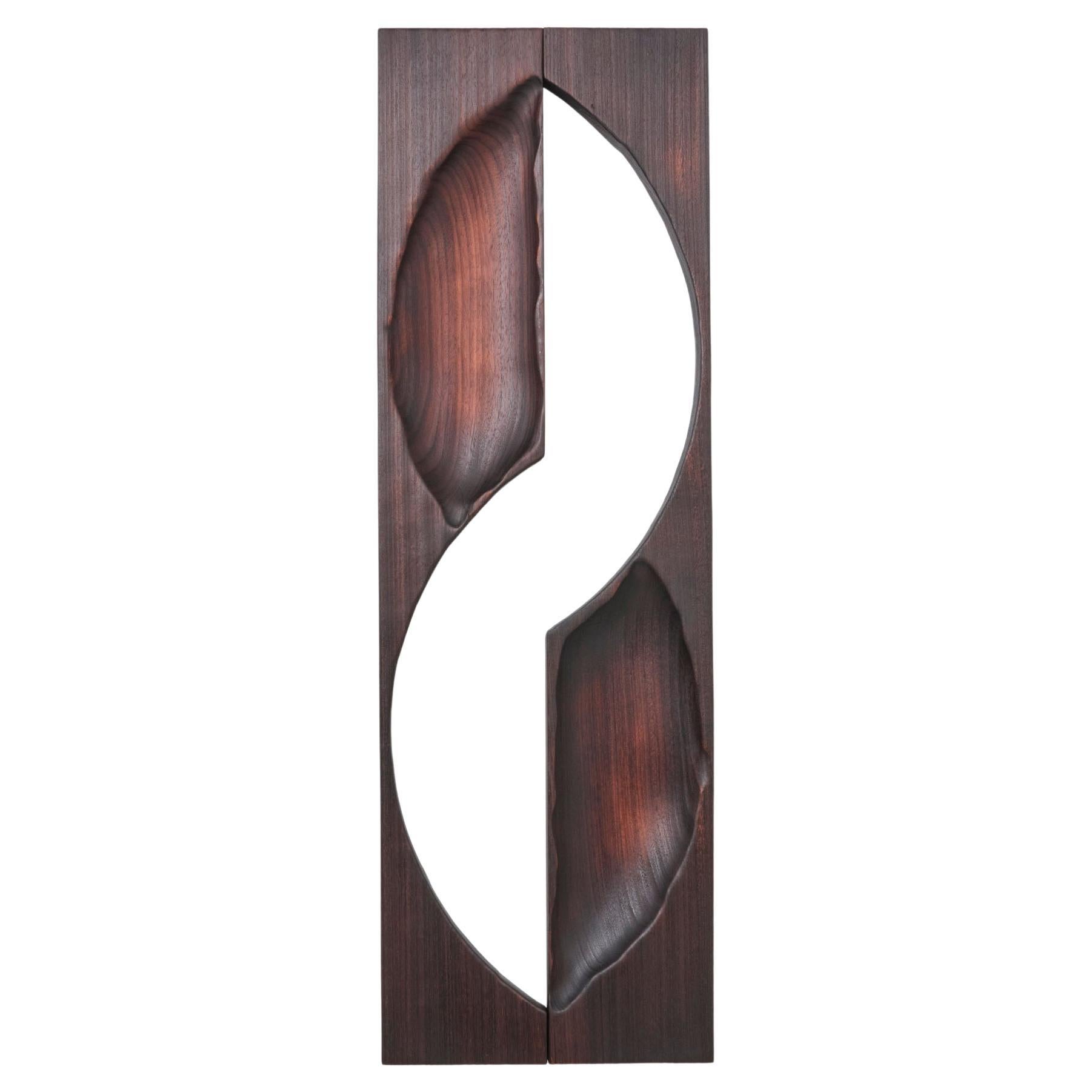 Zeitgenössisches gebranntes weiches holz Anima Sola by Katrien Doms