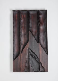 Contemporary burned soft wood Dolce Paola by Katrien Doms