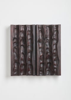 Contemporary burned soft wood Marzhan by Katrien Doms