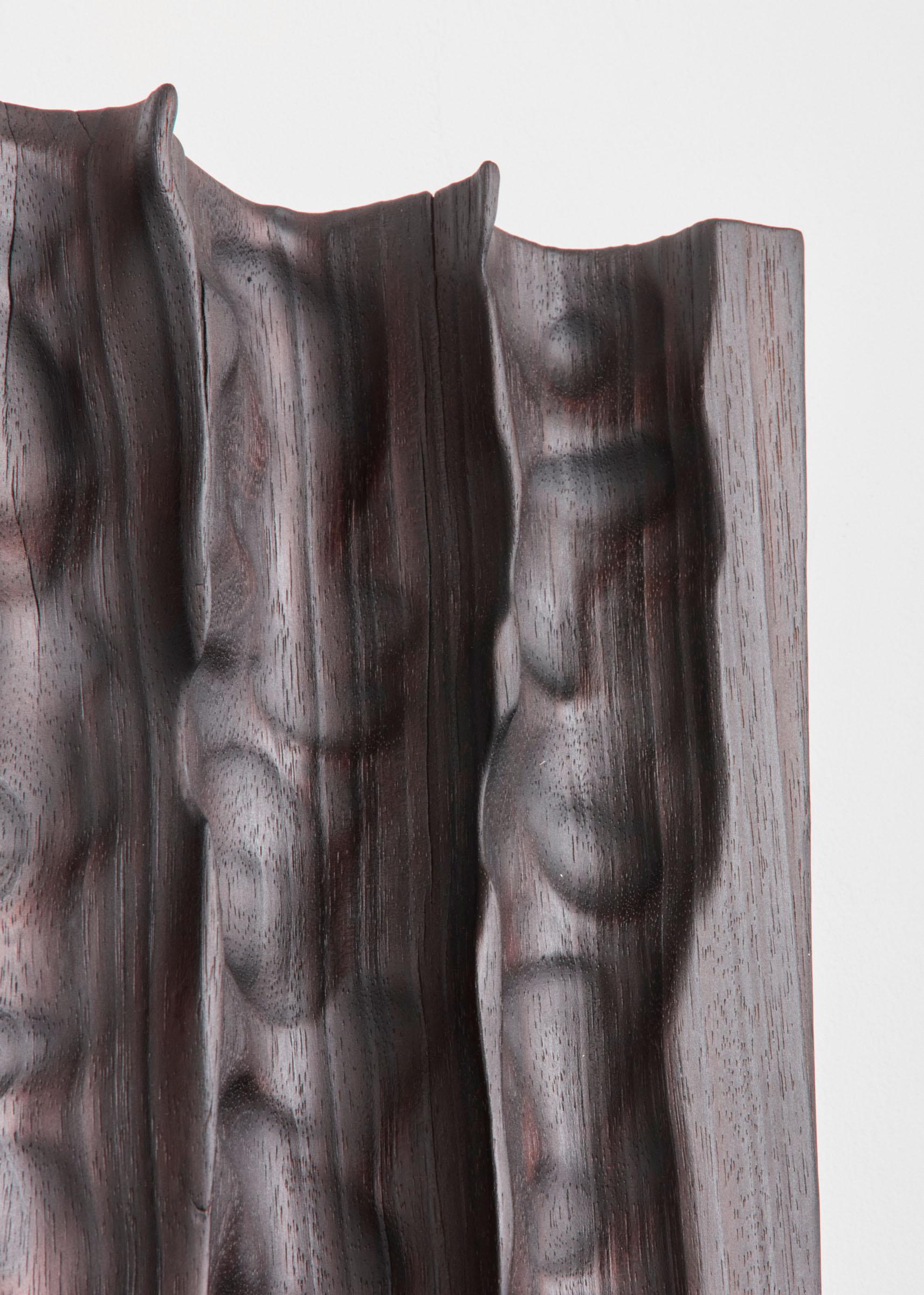 Zeitgenössisches gebranntes weiches holz Marzhan by Katrien Doms im Zustand „Neu“ im Angebot in 1204, CH