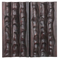 Contemporary burned soft wood Marzhan by Katrien Doms