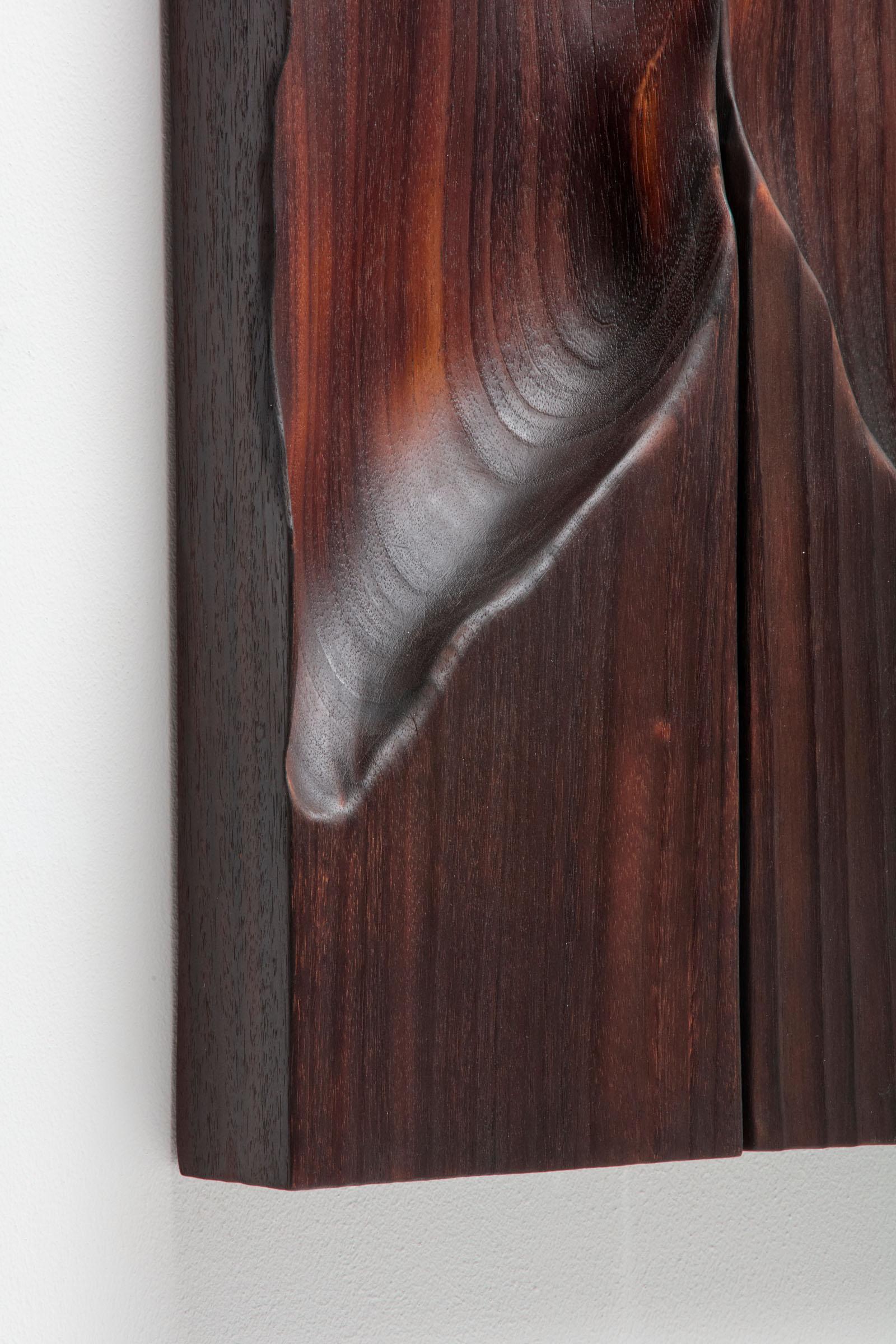 Zeitgenössisches gebranntes weiches Holz Sommer-Haiku von Katrien Doms im Zustand „Neu“ im Angebot in 1204, CH