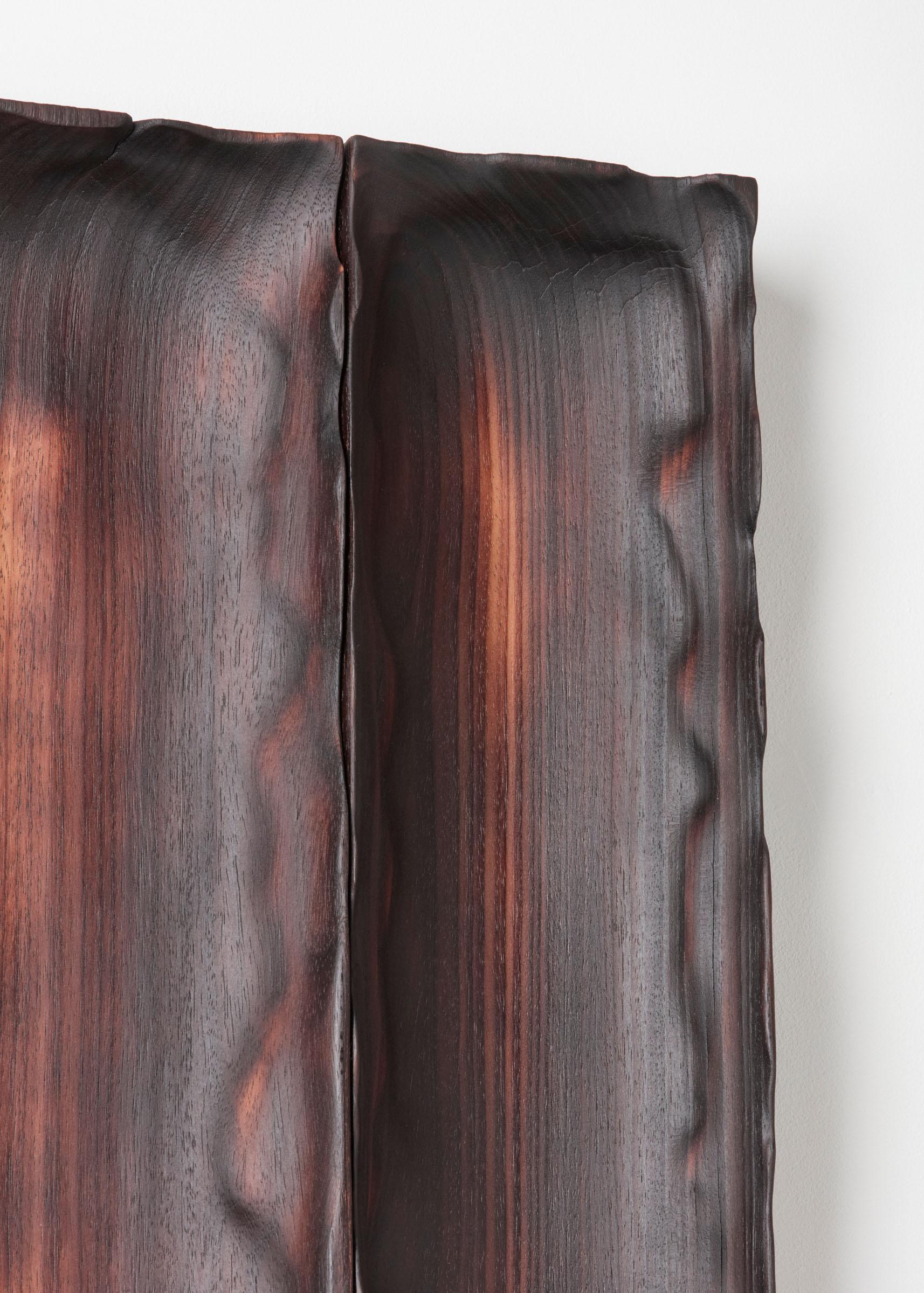 Zeitgenössisches gebranntes weiches holz Der Fluss singt von Katrien Doms (21. Jahrhundert und zeitgenössisch) im Angebot