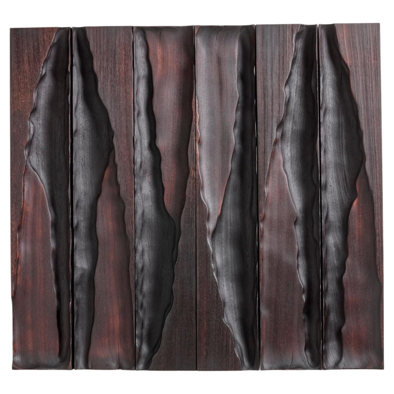 Zeitgenössisches gebranntes weiches holz Theodore by Katrien Doms