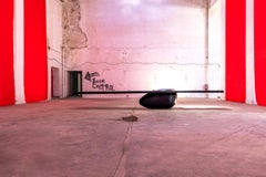 Contemporary burned Zazange & Bronze 'The Egg' Dining table