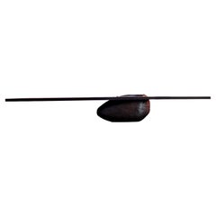 Contemporary burned Zazange & Bronze 'The Egg' Dining table by Mircea Anghel