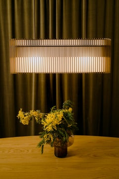 Contemporary by Chitarrini Studio Handmade Pendant Lamp Mdf Wood Large 800