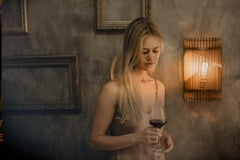 Contemporary by Chitarrini Studio Handmade Wall lamp Natural MDF wood