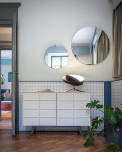 Contemporary by Franca Lucarelli e Bruna Rapisarda Sideboard Wood Steel