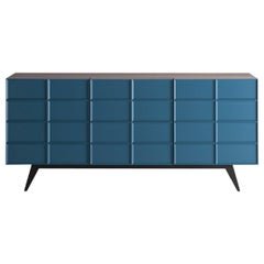 Vintage Contemporary by Franca Lucarelli e Bruna Rapisarda Sideboard Wood Steel