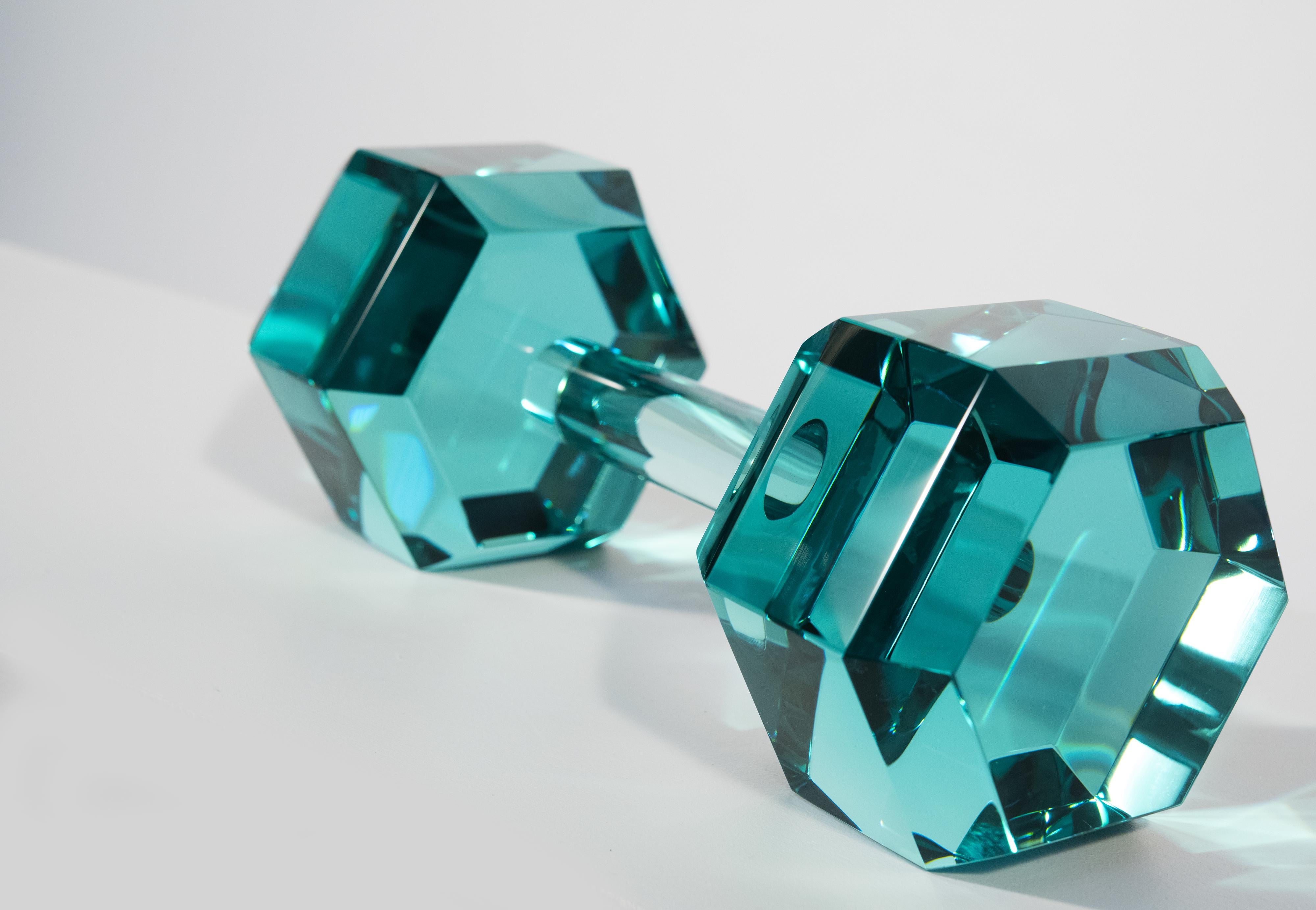 crystal dumbbell