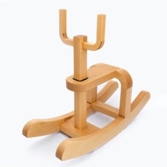 Jouet de sculpture contemporain Las Animas Morloco en bois massif