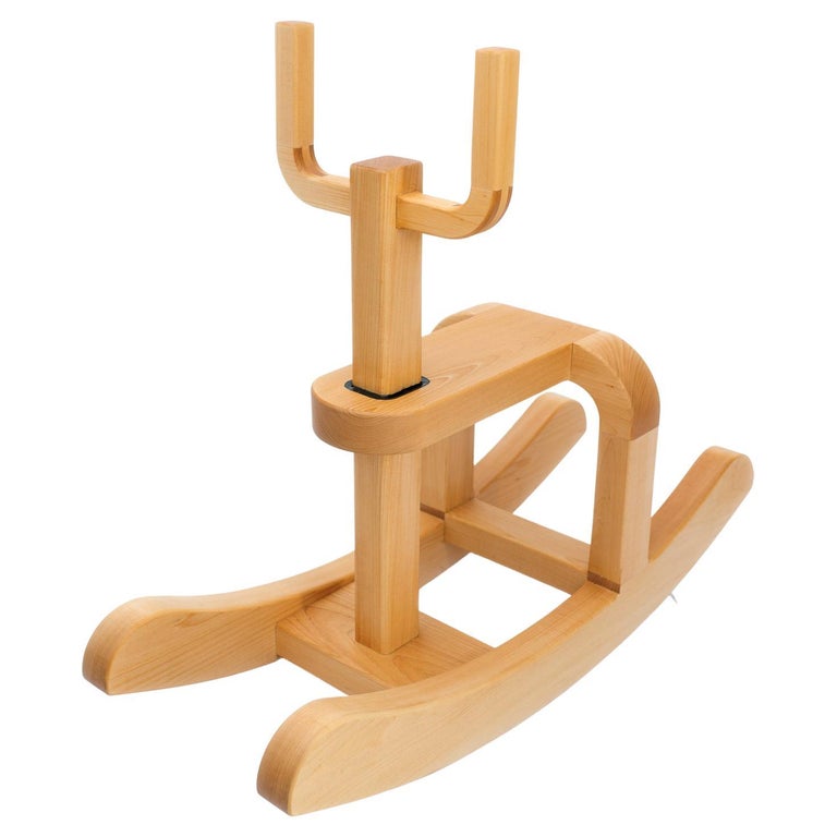 Contemporary by Las Animas Morloco Sculpture Toy Solid Wood For Sale at