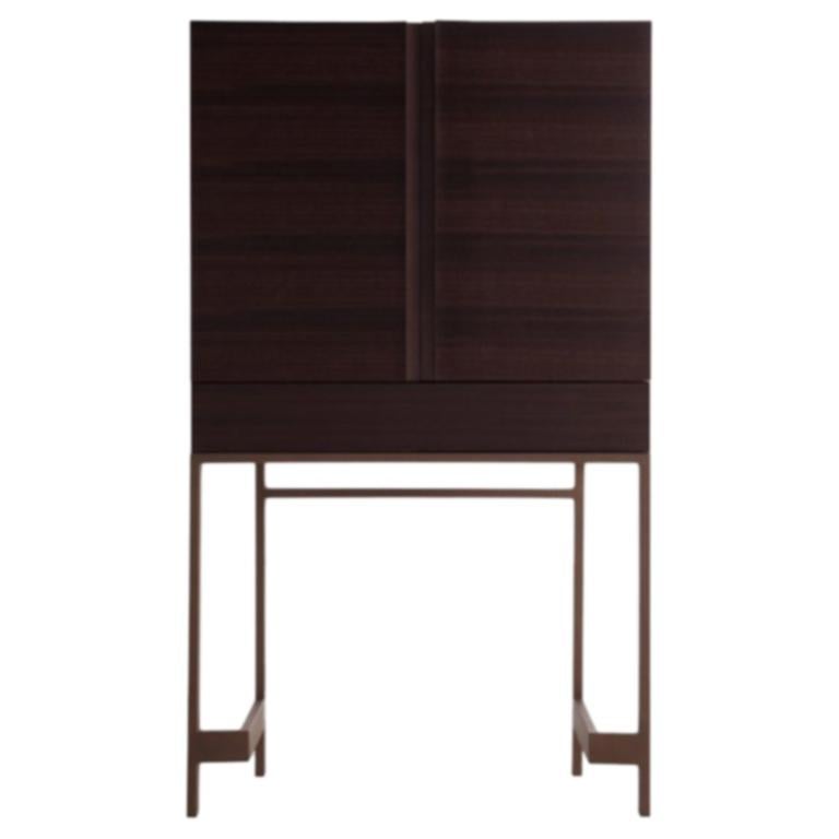 Contemporary by Studio Oxi Gin Armoire à boissons Wood Wood Steel