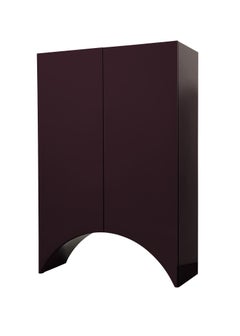 Contemporary Kabinett 'Bridges' von Muller Van Severen, Groß, Bogen, Aubergine