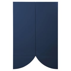 Armario Contemporáneo "Puentes" de Muller Van Severen, Grande, Cortina, Azul