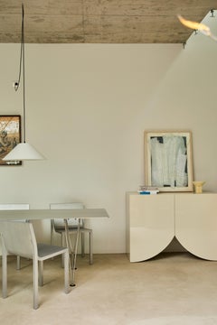 Contemporary Cabinet 'Bridges' by Muller Van Severen, Medium, Oyster White