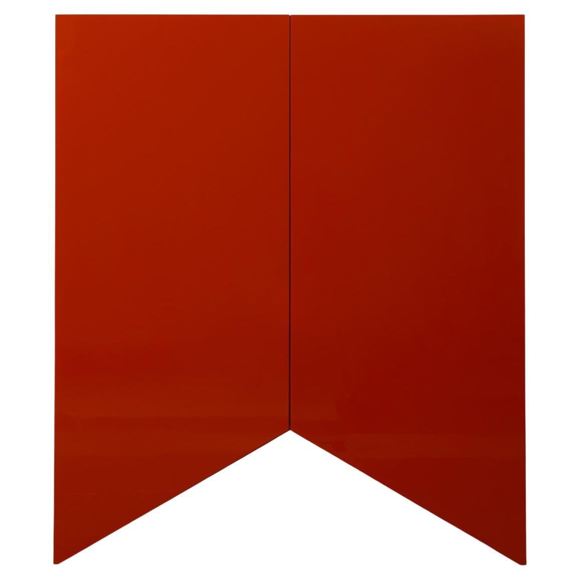 Contemporary Cabinet 'Bridges' by Muller Van Severen, Medium, Red