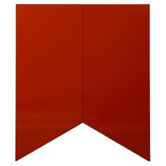 Mobile contemporaneo 'Bridges' di Muller Van Severen, medio, rosso