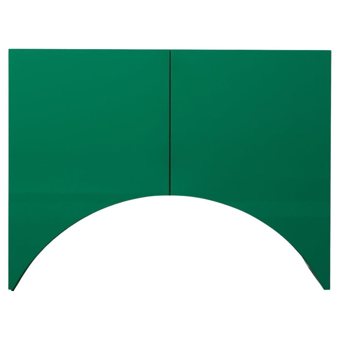 Contemporary Cabinet 'Bridges' by Muller Van Severen, Small, Arch, Green