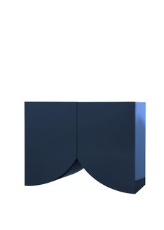 Contemporary Cabinet 'Bridges' by Muller Van Severen, Small, Curtain, Blue