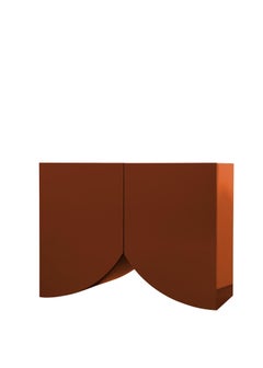 Armario Contemporáneo "Puentes" de Muller Van Severen, Pequeño, Cortina, Rojo