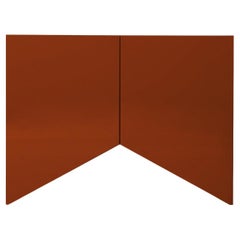 Contemporary Kabinett 'Bridges' von Muller Van Severen, Klein, Dreieck, Rot