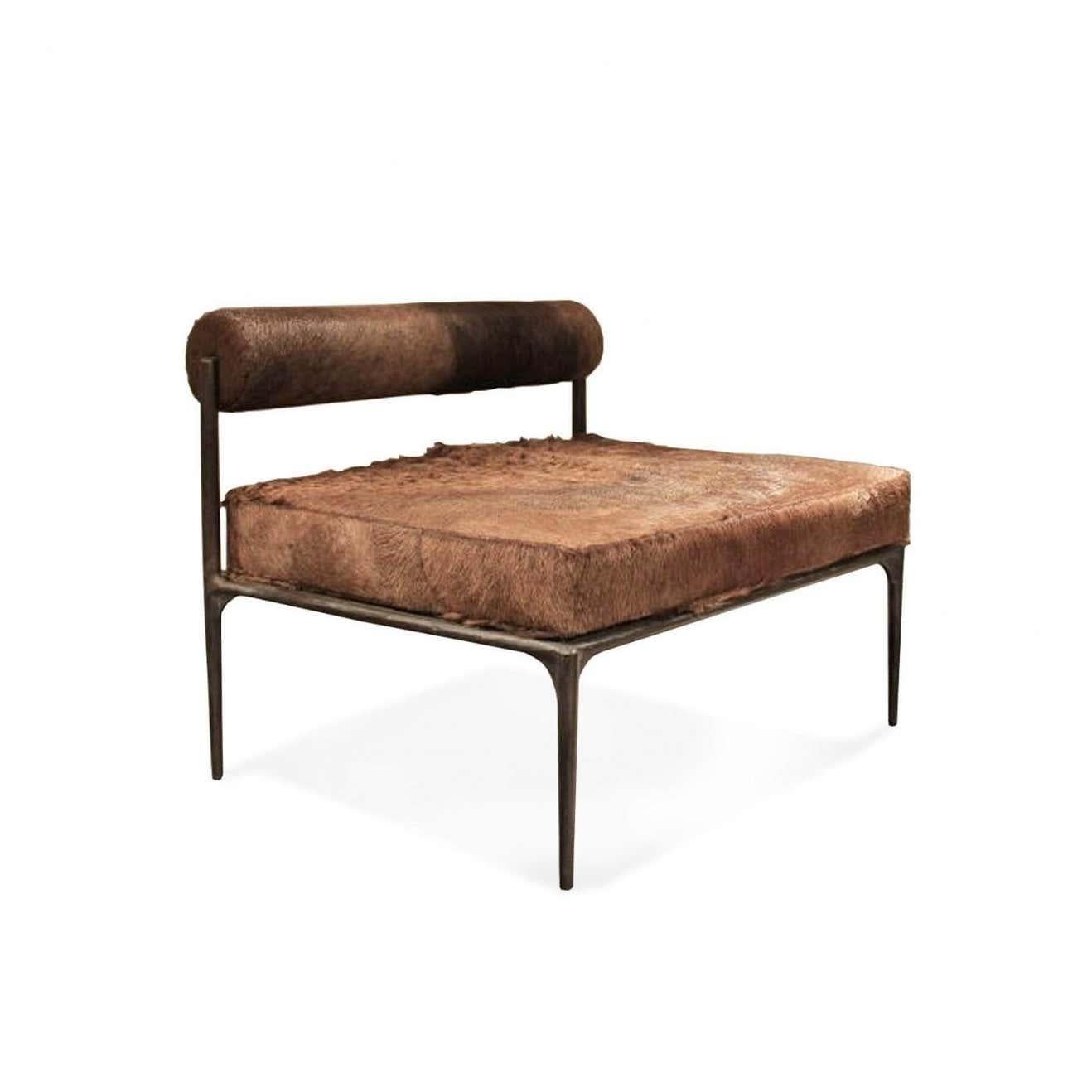 Zeitgenössische gepolsterte Kamelbank, Alchemy Bench von Rick Owens (Organische Moderne) im Angebot