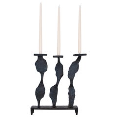 Contemporary Kerzenständer inspiriert von A. Giacometti