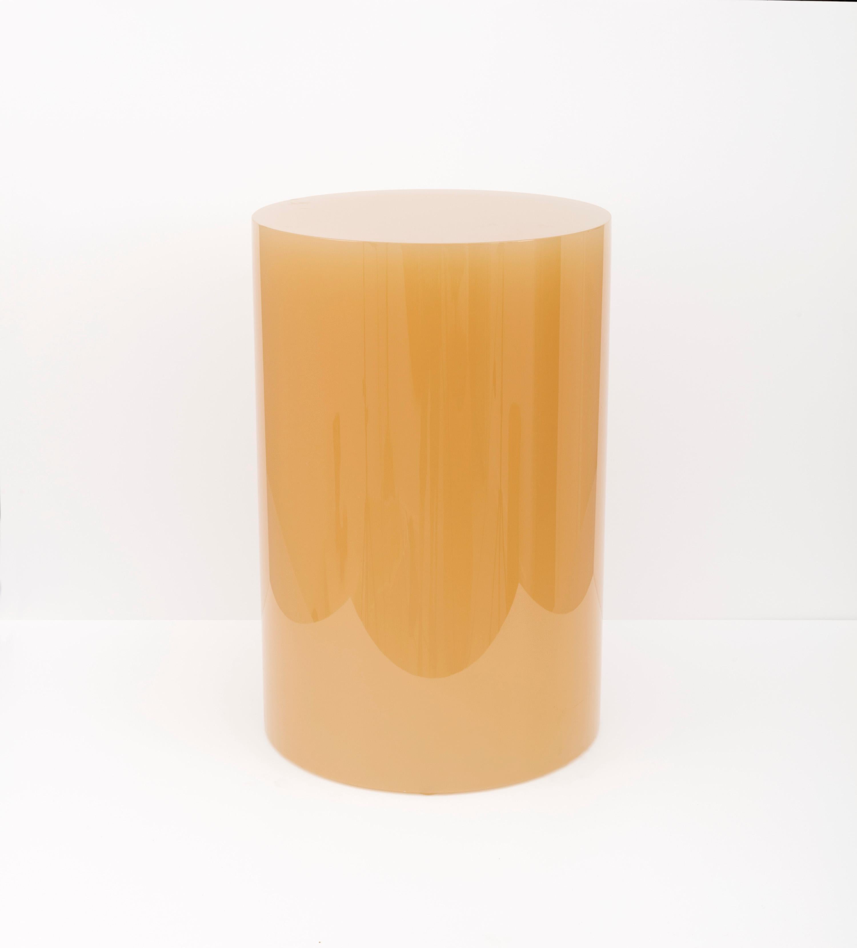 Contemporary Candy Column Stool / Side Table by Sabine Marcelis, Polished Resin For Sale 2